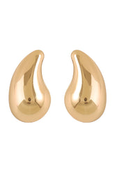Water Drop Gold  Earrings